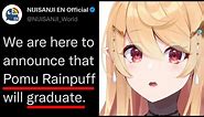 Nijisanji's "Pomu Rainpuff" Is Graduating