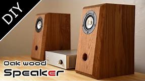 Building Wooden Speaker with MarkAudio【OM-MF5】
