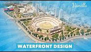 The NEW content is perfect for Designing a Downtown waterfront district | No mods