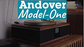 Andover Audio Model-One turntable with built-in speakers and Bluetooth | Crutchfield