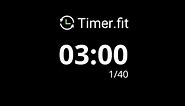 3 Minute Interval Timer