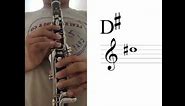 Lowest Note to Highest Note on the Clarinet