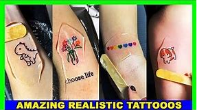 Beautiful Small Tattoos, Cute Small Tattoo, Small Tattoo Time Lapse, Small Tattoos For Women's & Men