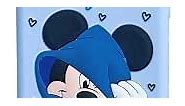 YUJINQ Slim Fit Mickey Minnie Mouse Soft Gel Rubber Silicone 3D Cartoon Animal Cover,Kids Girls Boys Cool Lovely Cute Cases (Blue,iPhone 6 Plus/6s Plus/7 Plus/8 Plus -5.5")