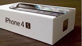 iPhone 4S Unboxing and Tour