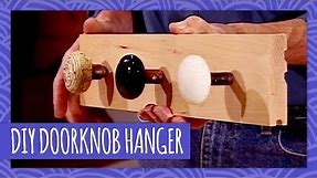 DIY Doorknob Apron Hanger - Throwback Thursday - HGTV Handmade