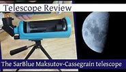 A look at, and review of, the new SarBlue Maksutov Telescope