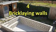 4 | Bricklaying walls | Build a pool yourself | English version