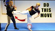 How to do the powerful side Kick | Master Wong - GNT
