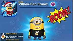 Despicable me Minion rush Villain Fan Stuart minion NEW Costume room 2 gameplay walkthrough pc ios