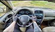 2004 Hyundai Santa Fe 2.7 AT POV Test Drive & Review