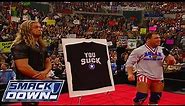 Kurt Angle Unveils His New Shirt | April 25, 2002 Thursday Night Smackdown