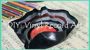 DIY: Vinyl Record Art