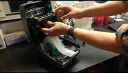 Changing Ribbon on a Zebra GK420T Printer