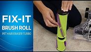 What to do if the Brush Roll Won't Rotate on your BISSELL® Pet Hair Eraser® Turbo Vacuum