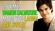 29 Times Damon Salvatore Made You Laugh And Sweat