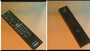 Sony Bravia TV remote control RM-ED044 battery replacement! How to open and to change the batteries.