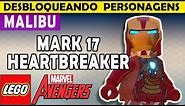 LEGO Marvel Vingadores | MALIBU | COMO DESBLOQUEAR Iron Man Mark 17 Heartbreaker