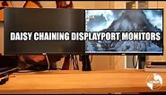 Daisy Chaining Two 1440p DisplayPort Monitors via MST