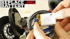 How to Change JBL E50BT or E40BT battery replacement DIY
