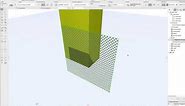 Archicad 20 wireframe grids selfmade