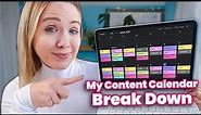 How to Create a Content Calendar for ALL Your Social Media Needs!