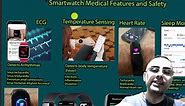 Smartwatches health features: Body Fat, ECG, Blood Pressure, Oxygen Saturation, and More!"