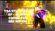 Yba Stupid Easy Hp + Hamon Combo For Sbr Wiping