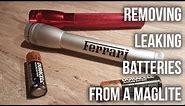 How to Remove Leaking Batteries from a Maglite