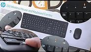 HP 330 Wireless keyboard and mouse | Unboxing