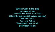LMFAO - Shots ft. Lil Jon Lyrics