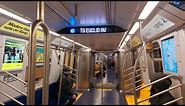 MTA New York City Subway: R211T Inaugural Run (C) Train Ride to Euclid Avenue #mta
