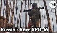The RPG-7's Big Brother - Russia's Rare RPG-16 In Ukraine