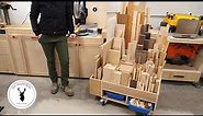 Build a Compact Lumber Storage Cart from a Single Sheet of Plywood