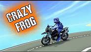 Crazy Frog Dance Meme | Crazy Frog Song as Axel F | Frog Dance Animtion @GummyMemes @MrLavangam