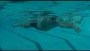 Slow Motion Freestyle Swimming Technique Analysis