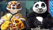 Po and Tigress from Kung Fu Panda Meet & Greet at Universal Studios Hollywood - Dreamworks Animation