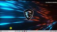 MSI® HOW-TO set AMD Switchable Graphics Mode for application on MSI notebook (Windows Settings)