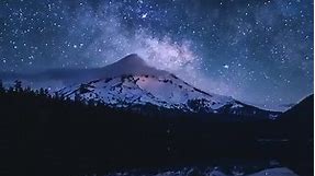 Roam The Planet - Milky Way and Mount Hood 🏔️🌌❤️ Video by...