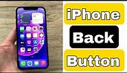 iphone me back button kaise lagaye | iPhone back button | iPhone back button settings