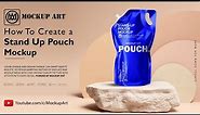 How to create a Stand Pouch mockup| Photoshop Mockup Tutorial