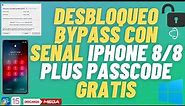 DESBLOQUEO IPHONE BYPASS FULL SEÑAL IPHONE 8/8 PLUS GRATIS