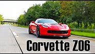 Chevrolet Corvette Z06 2018 drive, review and drag race