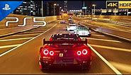 (PS5) Gran Turismo Sport - INTENSE NIGHT STREET RACE | Ultra High Realistic Graphics [4K HDR]