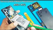 Samsung A32 | A53 | A72 Battery Changing Process | How to Chang Samsung A32 & A72 Battery