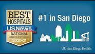 UC San Diego Health Ranked #1 in San Diego - US News and World Report