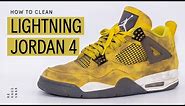 How To Clean The Air Jordan Lightning 4 With Reshoevn8r