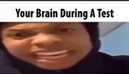 Your Brain During A Test