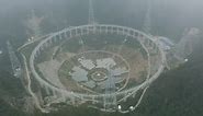 World's Largest Radio Telescope under Construction in SW China