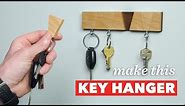 How To Make a Contemporary Key Holder